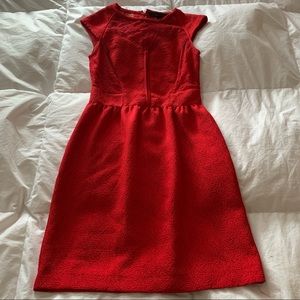 Red Lace T-Shirt Dress | Dynamite